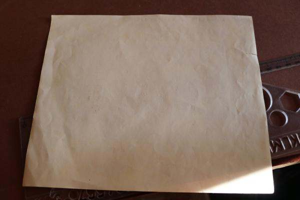 altes Blatt - Gewidmet vom Präsidium des Deutschen Roten Kreuzes